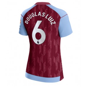 Aston Villa Douglas Luiz #6 Hemmatröja Kvinnor 2023-24 Kortärmad